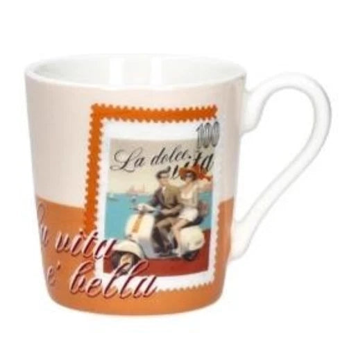 TAZZINA DOLCE VITA DECORI PORCELLANA fantasia 6