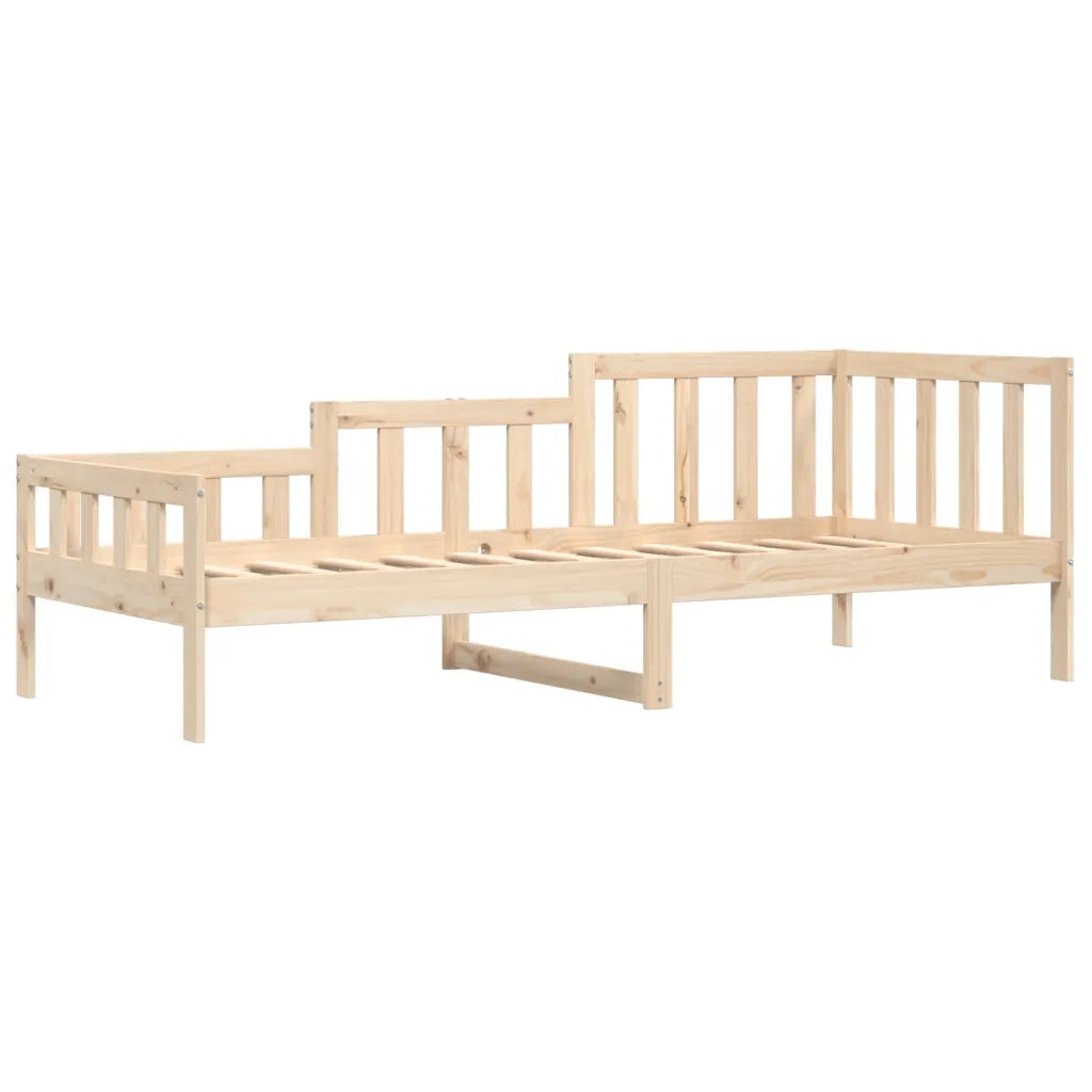 Dormeuse senza Materasso-Divano Letto-Struttura Letto 90x190 cm in Legno Massello di Pino 800877