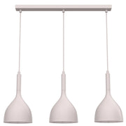 Lampada sospesa Noak 3 luci calice kasmir metallo E27
