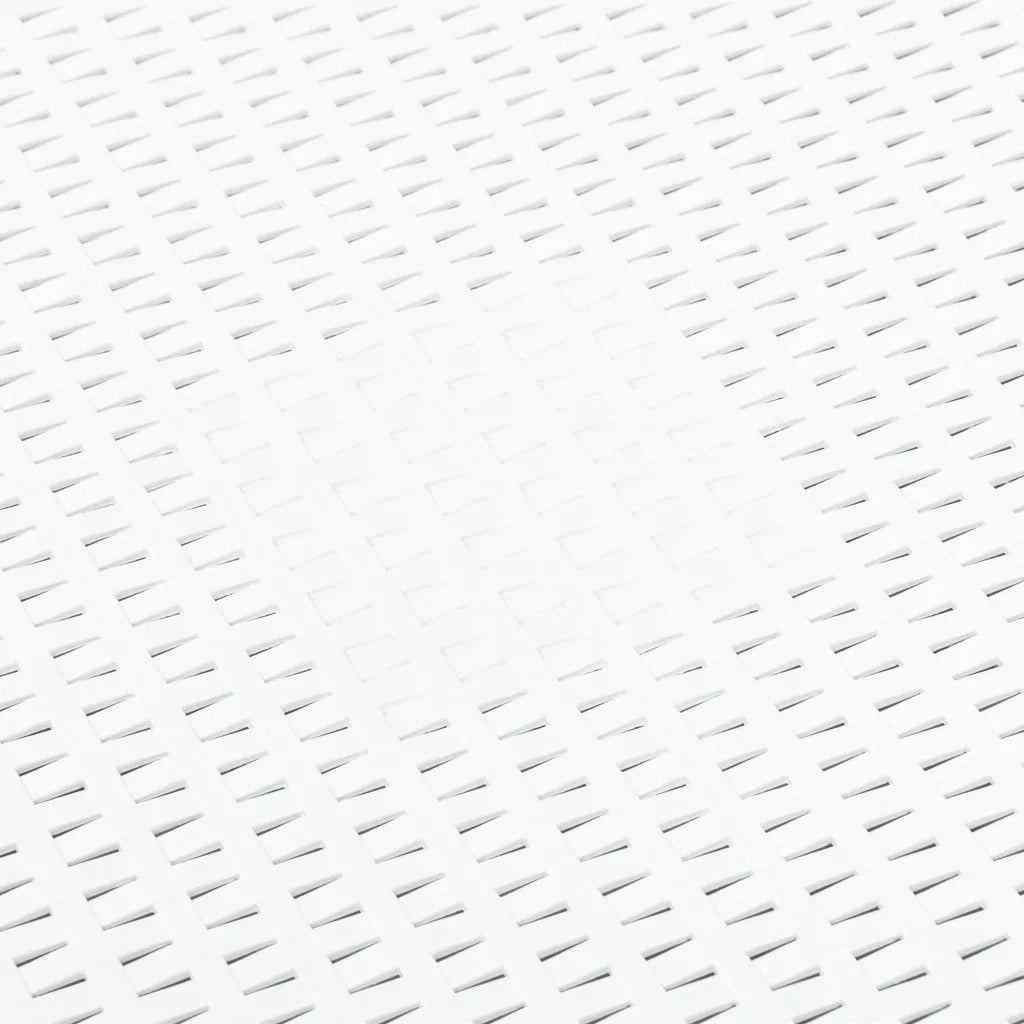 Tavolino Bianco 54x54x36,5 cm in Plastica
