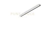 DUOLINE BINARIO METALLO BIANCO LUNGHEZZA 50CM 2 FASI MAX 600W