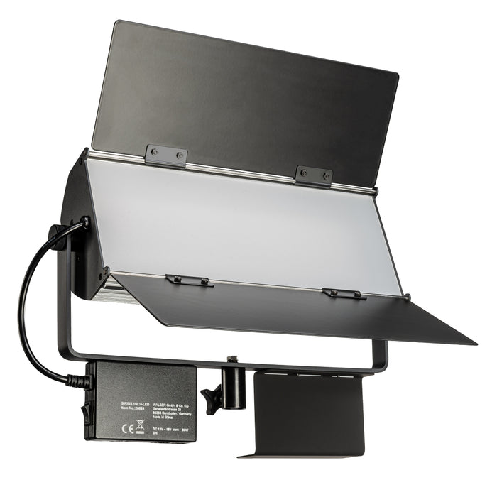 Faretto fotografico Sirius 160 daylight Luce LED a pannello 65 W, 5600 K, per studio fotografico foto e video