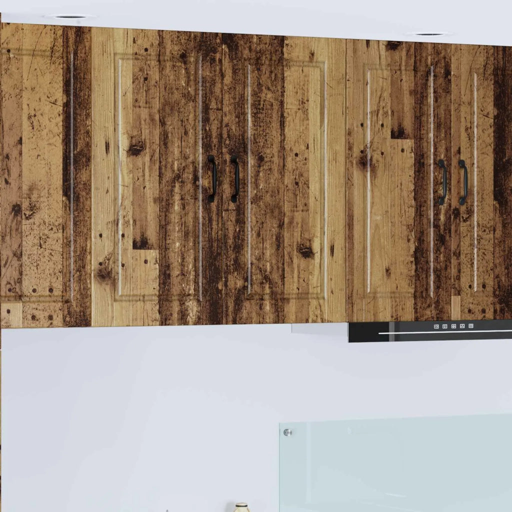 Armadietto a muro PORTO Legno vecchio 80 x 31 x 80 cm