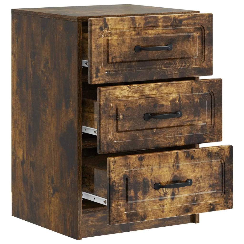 Armadio da Notte Rovere Fumo 43 x 41 x 63,5 cm 895710