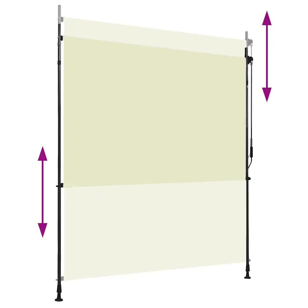 Tenda a rullo | Tenda avvolgibile per Esterni 200x270 cm Crema