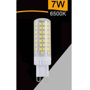 Trade Shop - Lampadina Tubolare Led Smd G9 7 W 820 Lm Luce 3000k 4000k 6500k Sparac-g9-7w-ce2 - -bianco Freddo      -