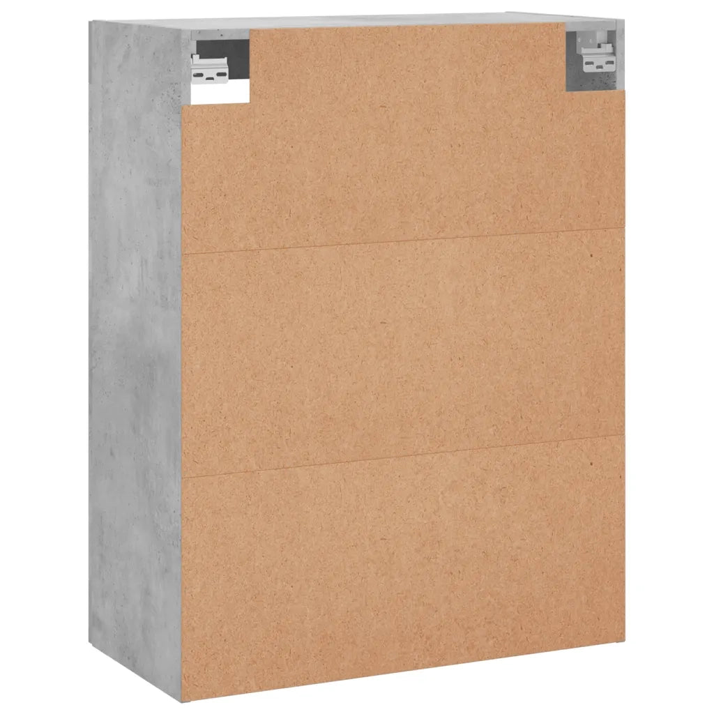 Armadietti a Parete 2 pz Grigio Cemento in Legno Multistrato CFW7517869