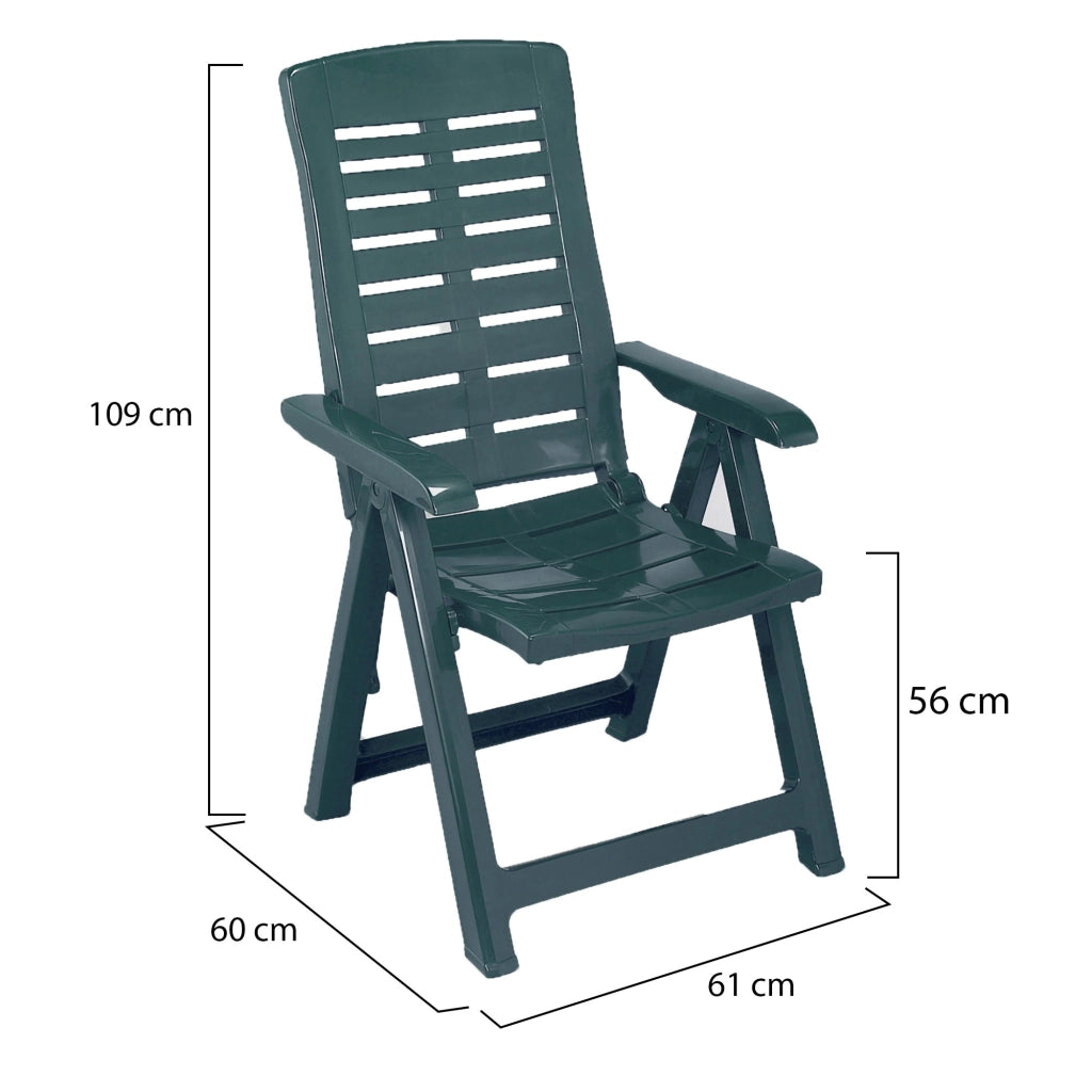Halsell, Sedia da Esterno una Sedia Made in Italy, Verde
