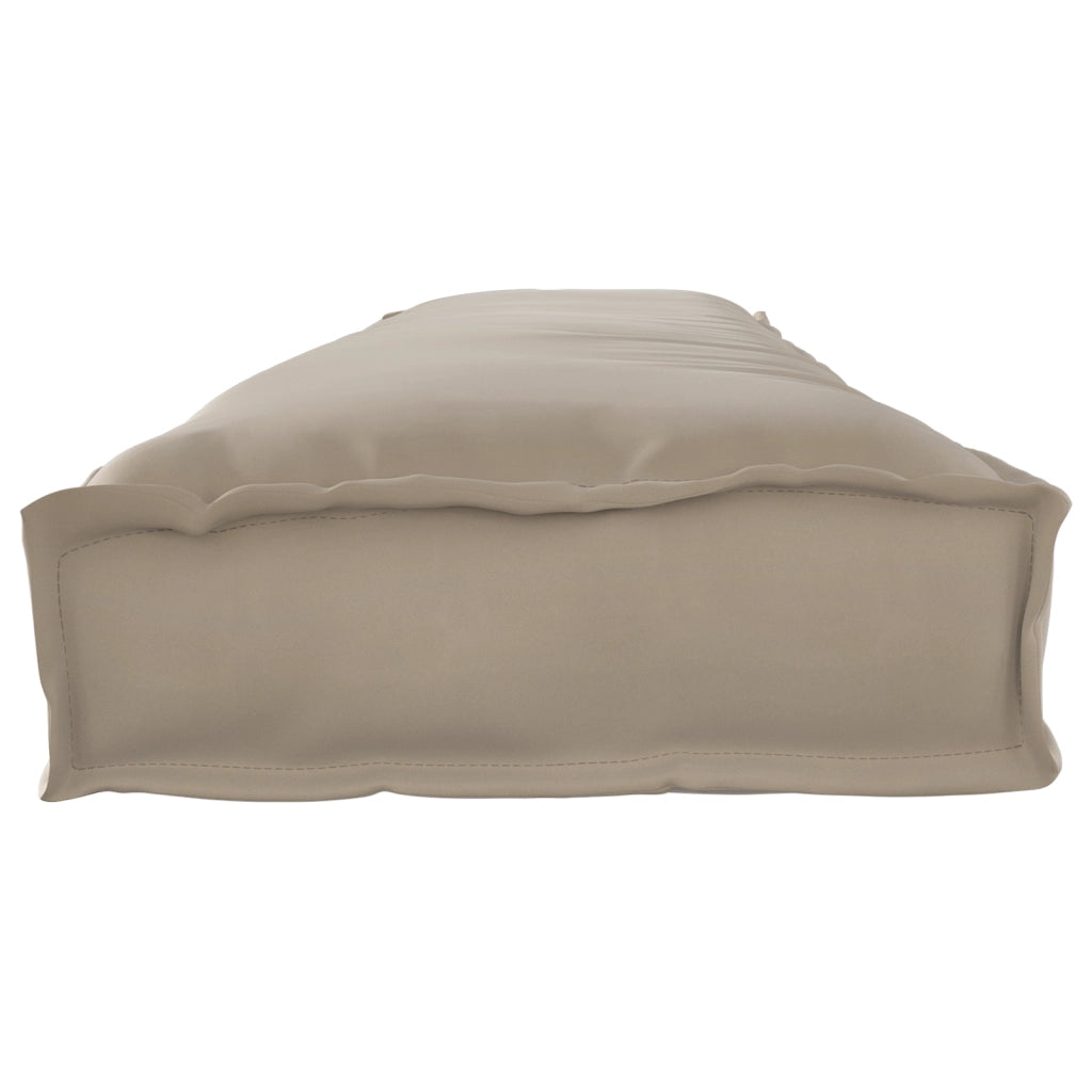 Cuscino per panchina Tortora 200x40x8 cm in tessuto Oxford