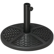 Base per ombrellone ¨C zephmum ¨C 45x33 cm 9 kg nero