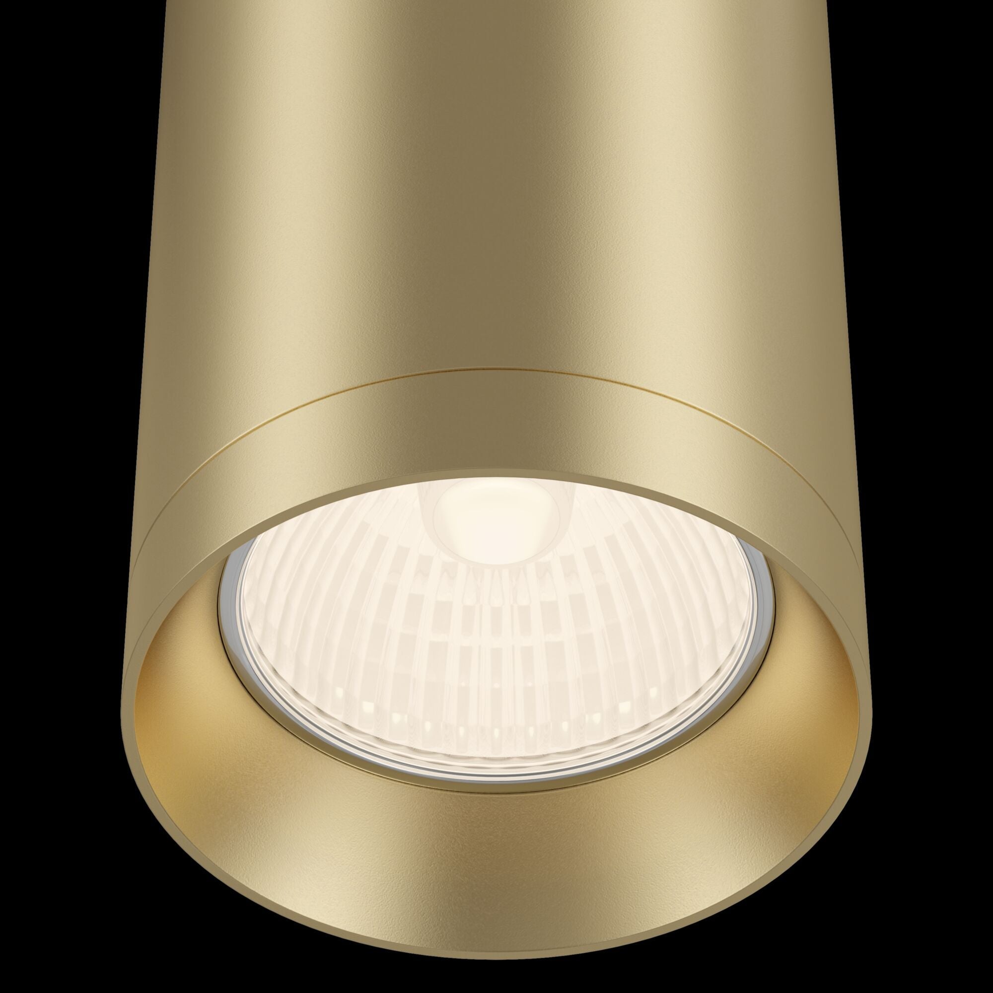 Lampada pendente Pendant in Alluminio Shelby Opaco Oro