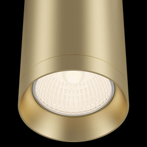 Lampada pendente Pendant in Alluminio Shelby Opaco Oro
