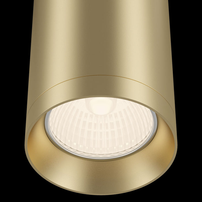 Lampada pendente Pendant in Alluminio Shelby Opaco Oro