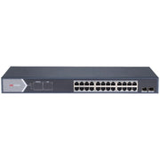 HIKVISION DS-3E0526P-E/M - SWITCH 24PT GIGABIT POE + 2PT GIGABIT SFP UPLINK