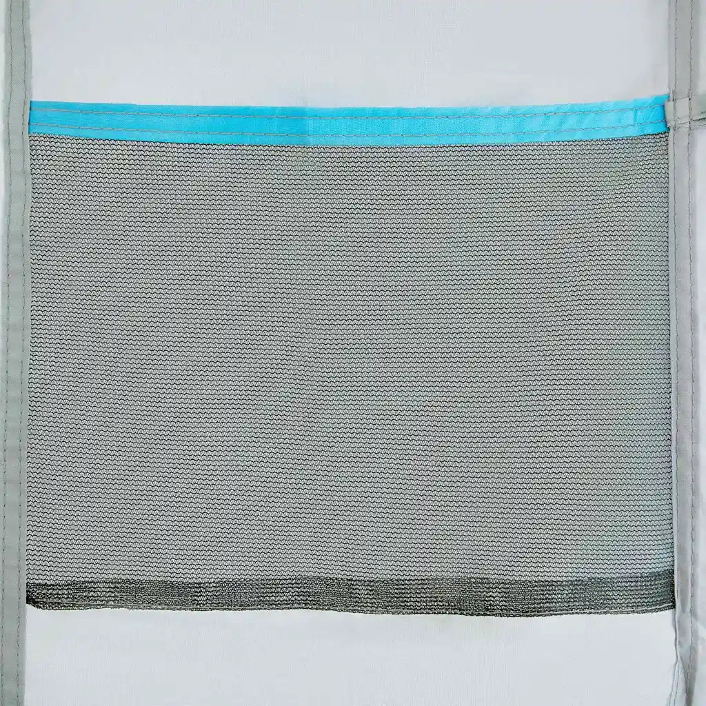 Organizzatore da Tenda Appeso Grigio e Blu 320 x 182 cm Oxford 42001149
