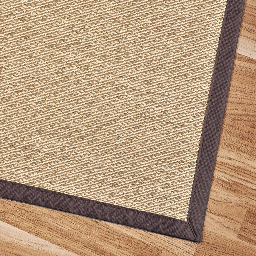 Tappeto vinilico di alta qualità marrone chiaro 160x230