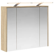 Mobiletto per specchio da Bagno | Armadio da bagno Rovere Sonoma