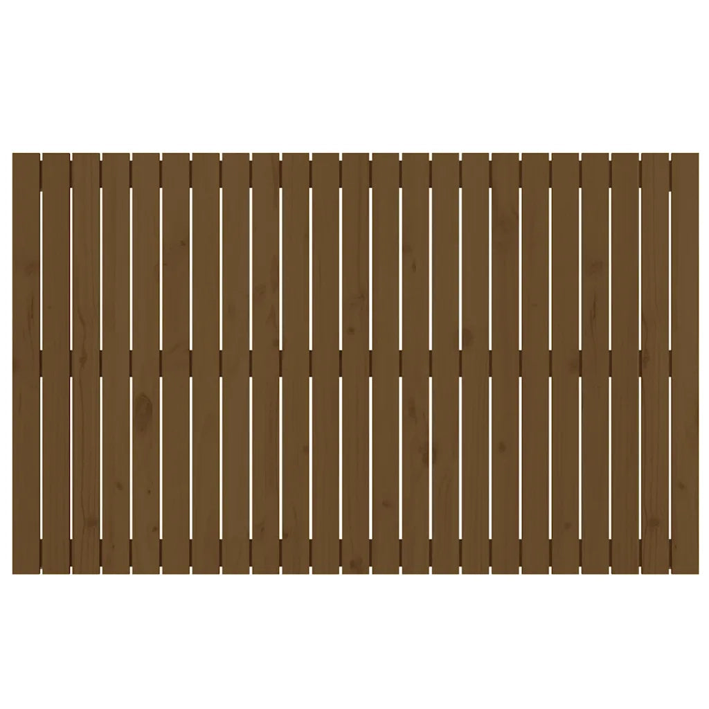 Testiera da Parete Ambra 147x3x90 cm in Legno Massello di Pino 824896