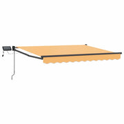 Tenda retrattile manuale con LED Sabbia