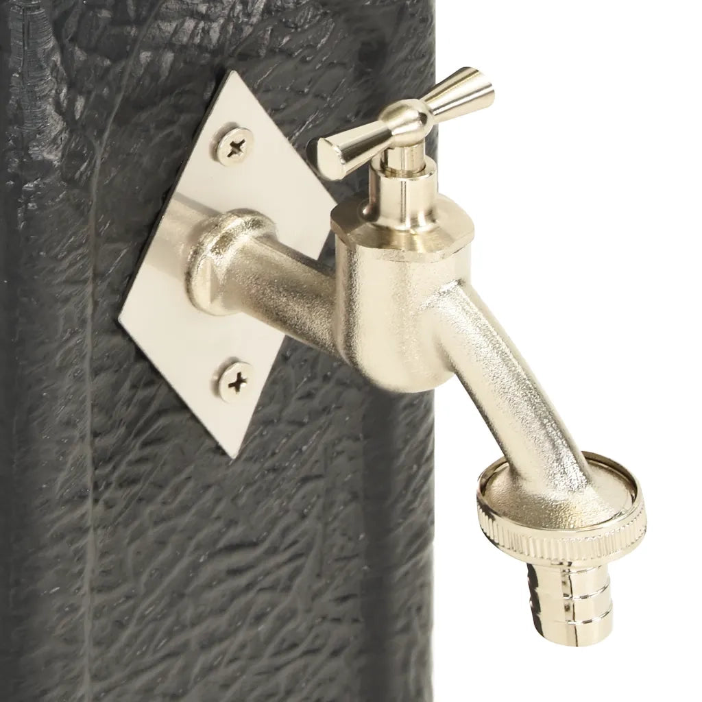 Cisterna da giardino con Rubinetto Antracite Effetto Pietra CFW4551150