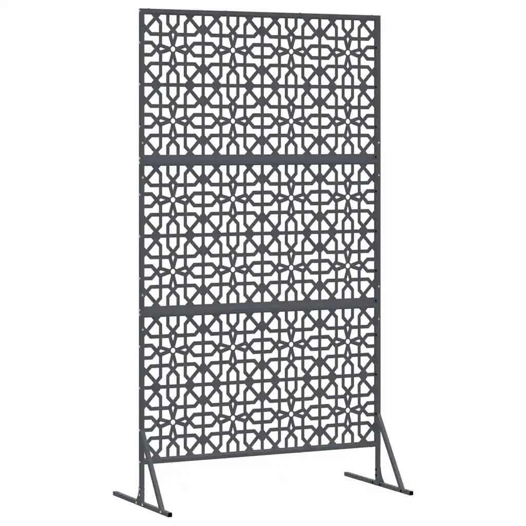 Schermo per Privacy Antracite 100 x 50 x 180 cm Acciaio CFW9074656