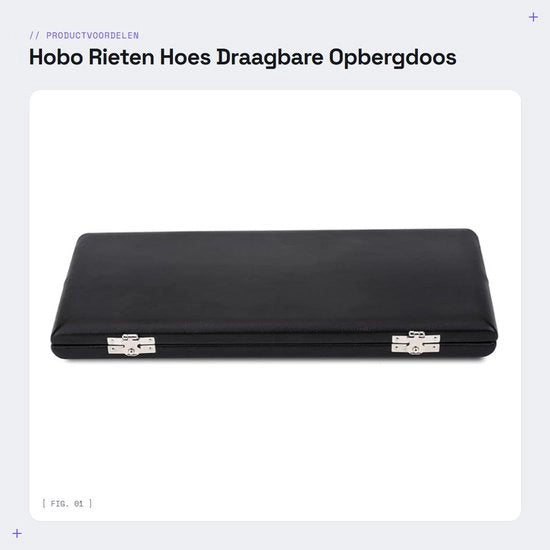 Hobo Riten Borsa da Viaggio - Nero - Pelle PU - Accessori per Bambini - Adatto per Giocattoli da Esterno