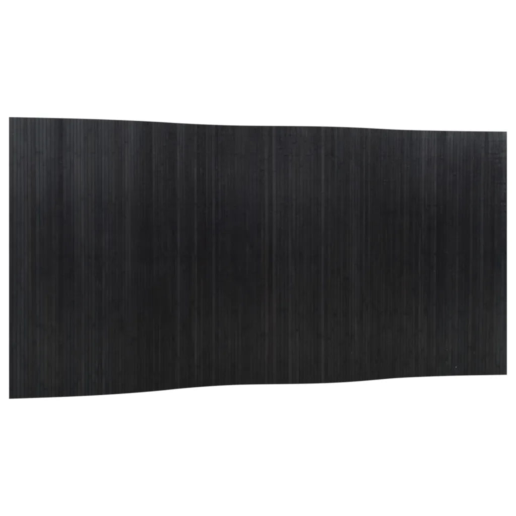 Divisorio Ambienti Nero Larghezza 400 cm Altezza 165 cm in Bambù 376997