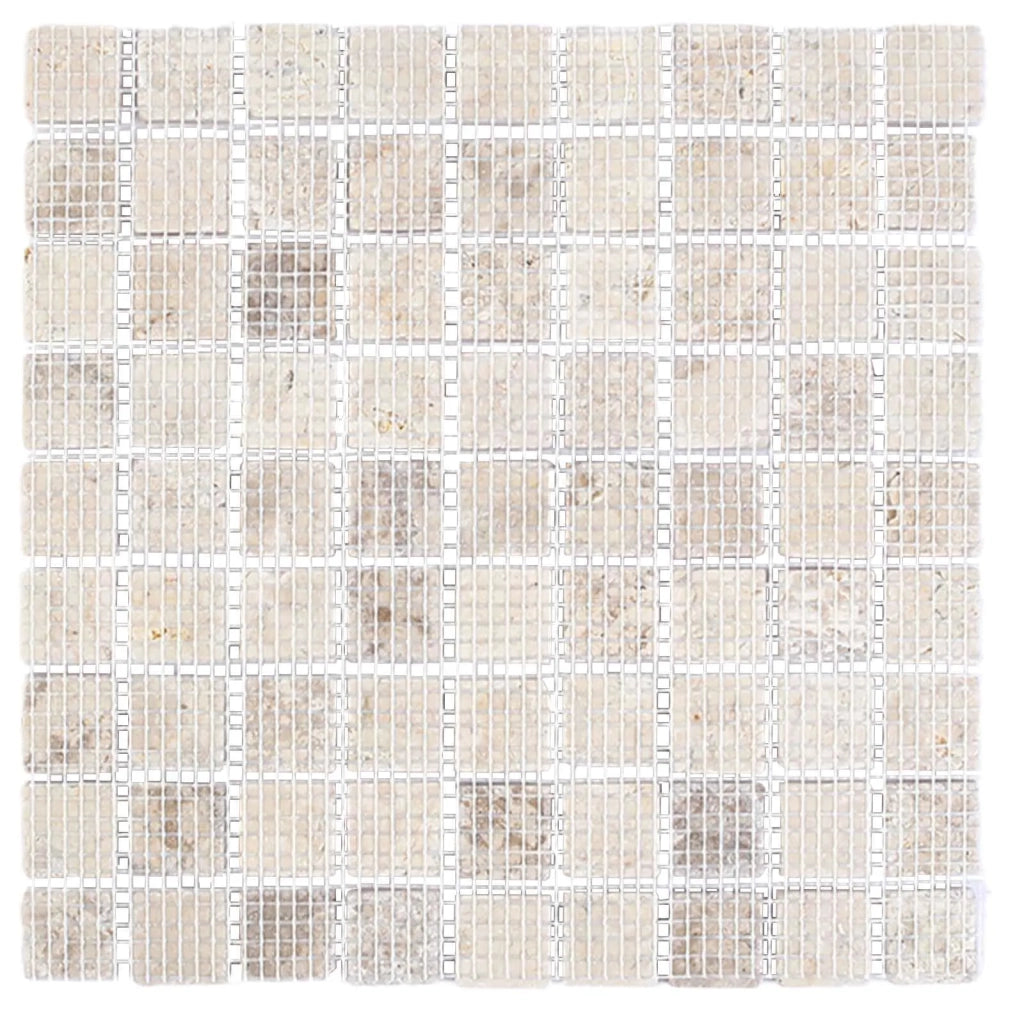 Piastrelle Mosaico Crema 30 x 30 cm Marmo 42033521