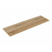 Piano lavabo VANO – Colore rovere – L160 × P40 × H2 cm – Da appoggiare