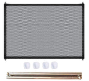 Recinzione per Cani Opportuna - Sicurezza per Cani - Nylon/Acierato - 110x72 cm - Leggero - Portatile - Barriera per Cani