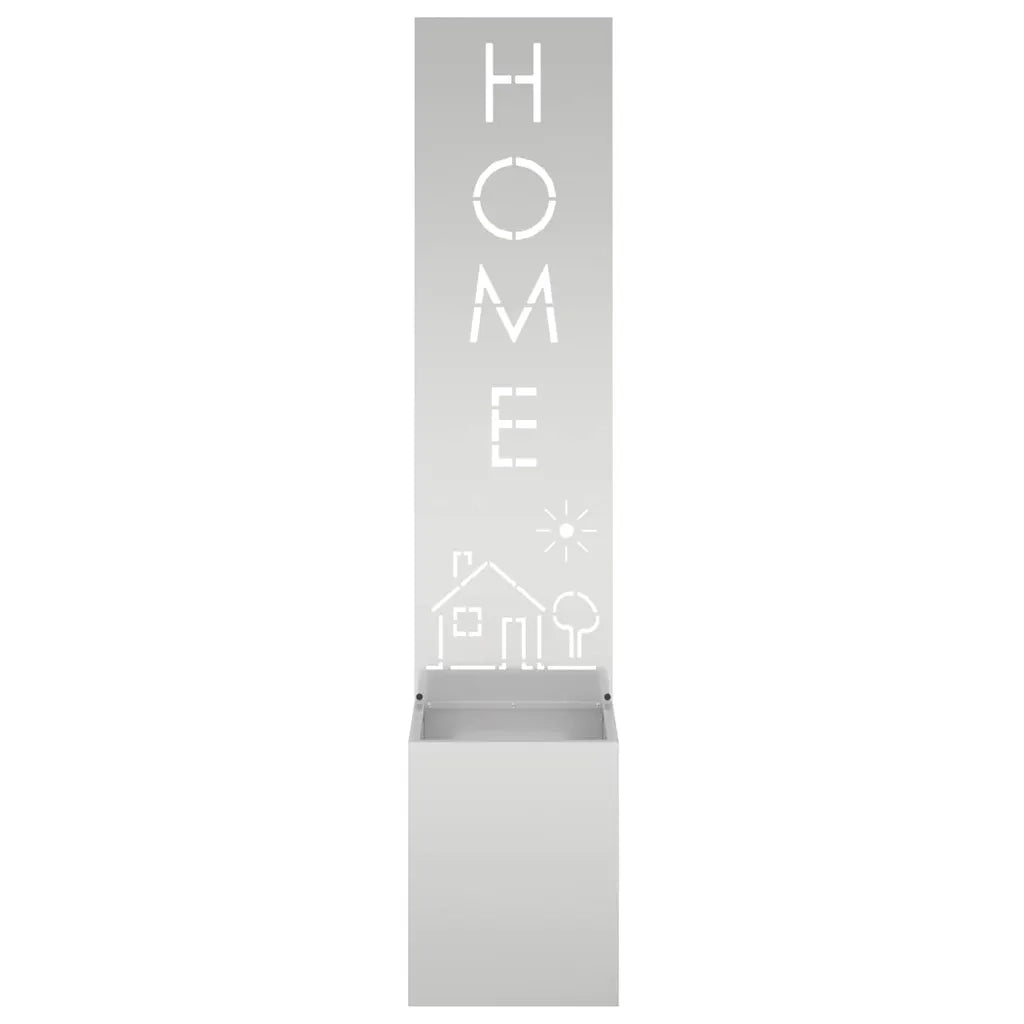 Schermo per privacy in giardino Argento 32 x 32 x 150 cm 876425