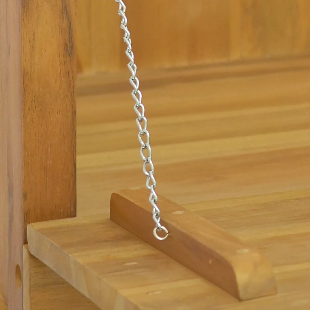 Mobile da Bagno | Armadio da bagno 90x40x75,5 cm in Legno Massello di Teak