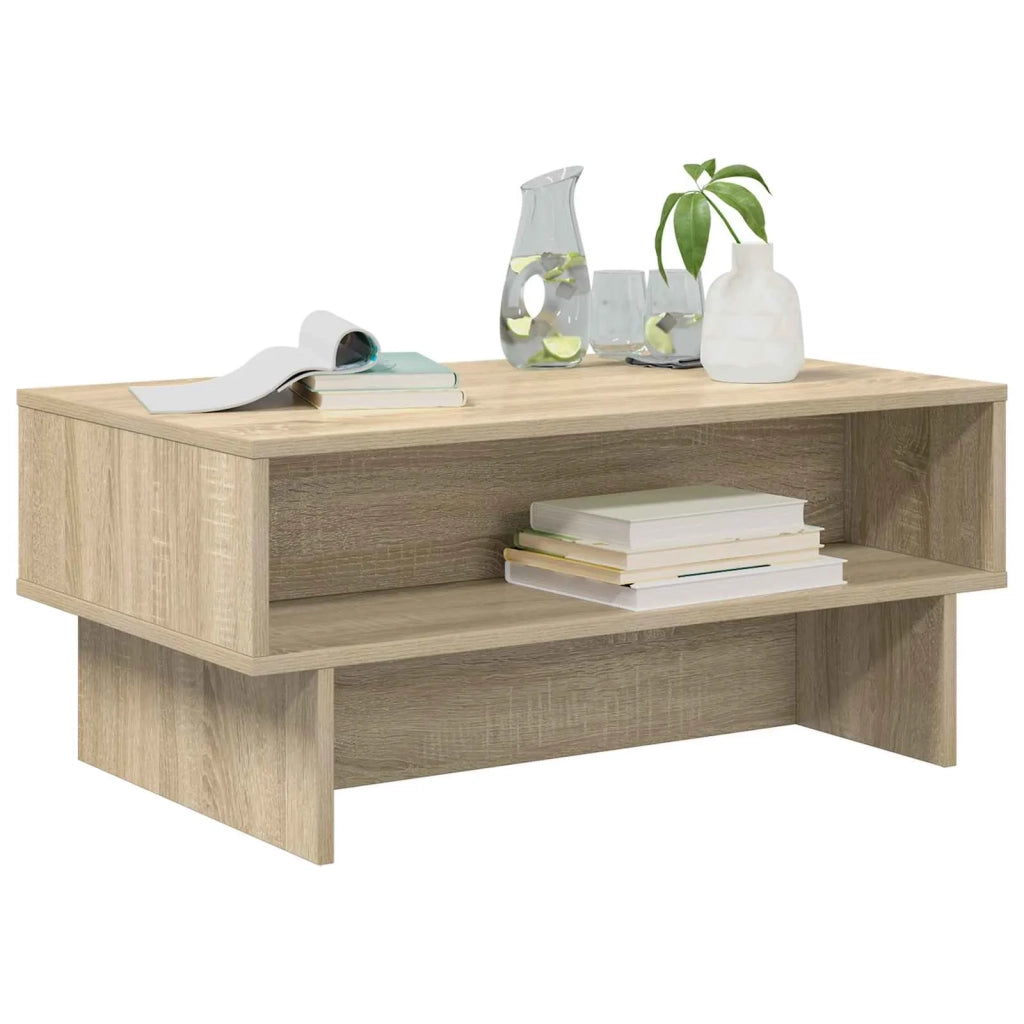 Tavolino da salotto Rovere Sonoma 80 x 46 x 35 cm 8000222