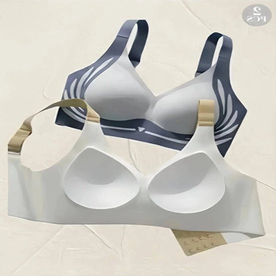 Sostegno Regolabile Senza Nodi Invisibile per Donna - Comfortevole e Sostenitivo - Pelle Naturale (M)