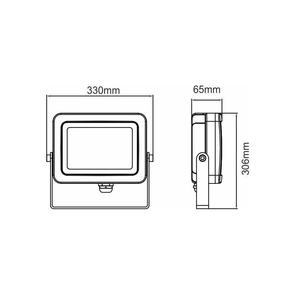 Faro a led SKY 100W IP65 Luce molto calda 2200K