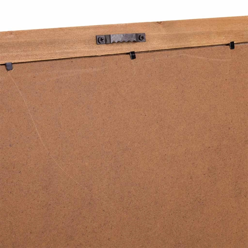 Cornice in legno e tessuto stampato
