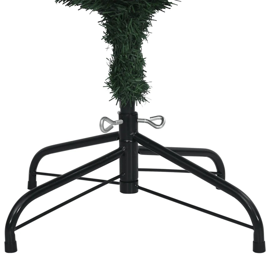 vidaXL Albero di Natale Artificiale Sottile con 300 LED 180 cm