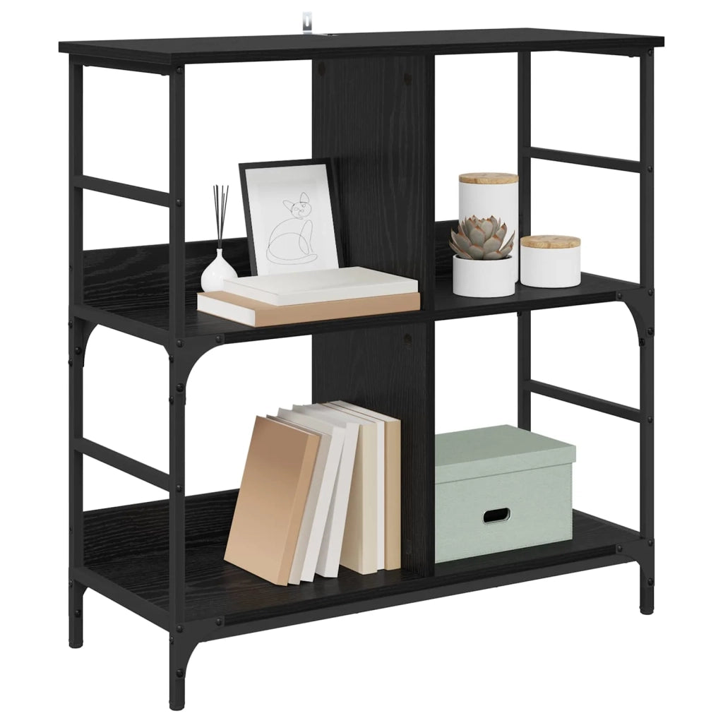 Libreria Rovere nero 78.5 x 33 x 82 cm Legno multistrato 882755