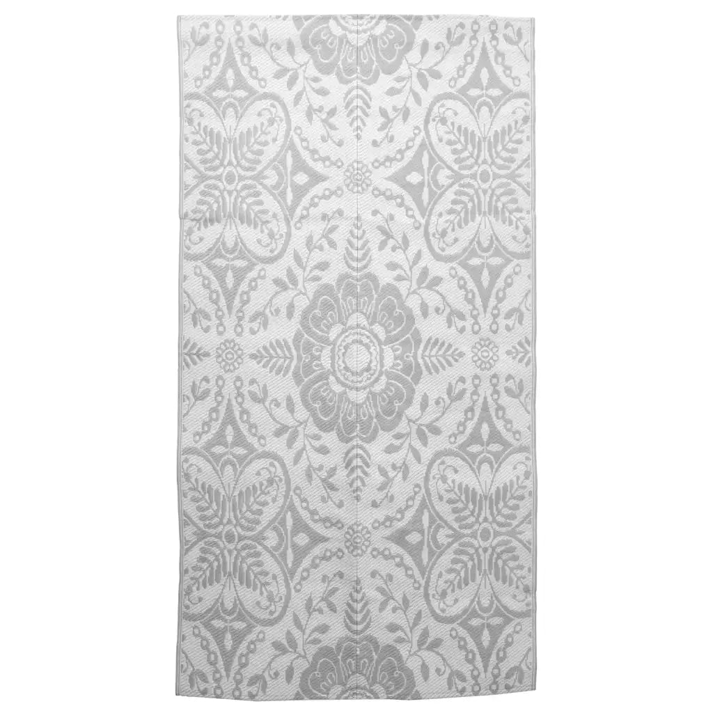 Tappeto da Esterni ARAKIL Grigio Chiaro 160x230 cm in PP CFW6965914
