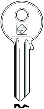 Silca CHIAVE ASC WE1 (G. VAE 0) WELKA 20.00 pz