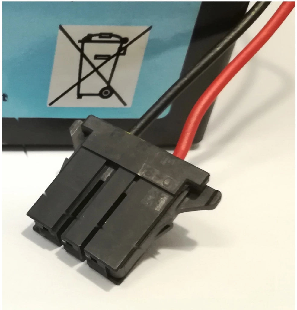 PILA ad ARIA DEPOLARIZZATA ALCALINA 9V 100Ah con connettore Parkeon Stelio