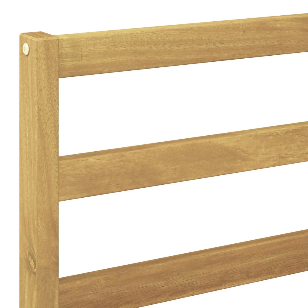 2 Pezzo Divano centrale per esterno-Divano modulare Legno di Acacia Massello 503174