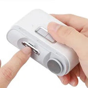 Nagelknipper intelligente, elettrico automatico con doppia velocità, trimmer per unghie, set di unghie, unghiettore per bambini, unghia vetrata