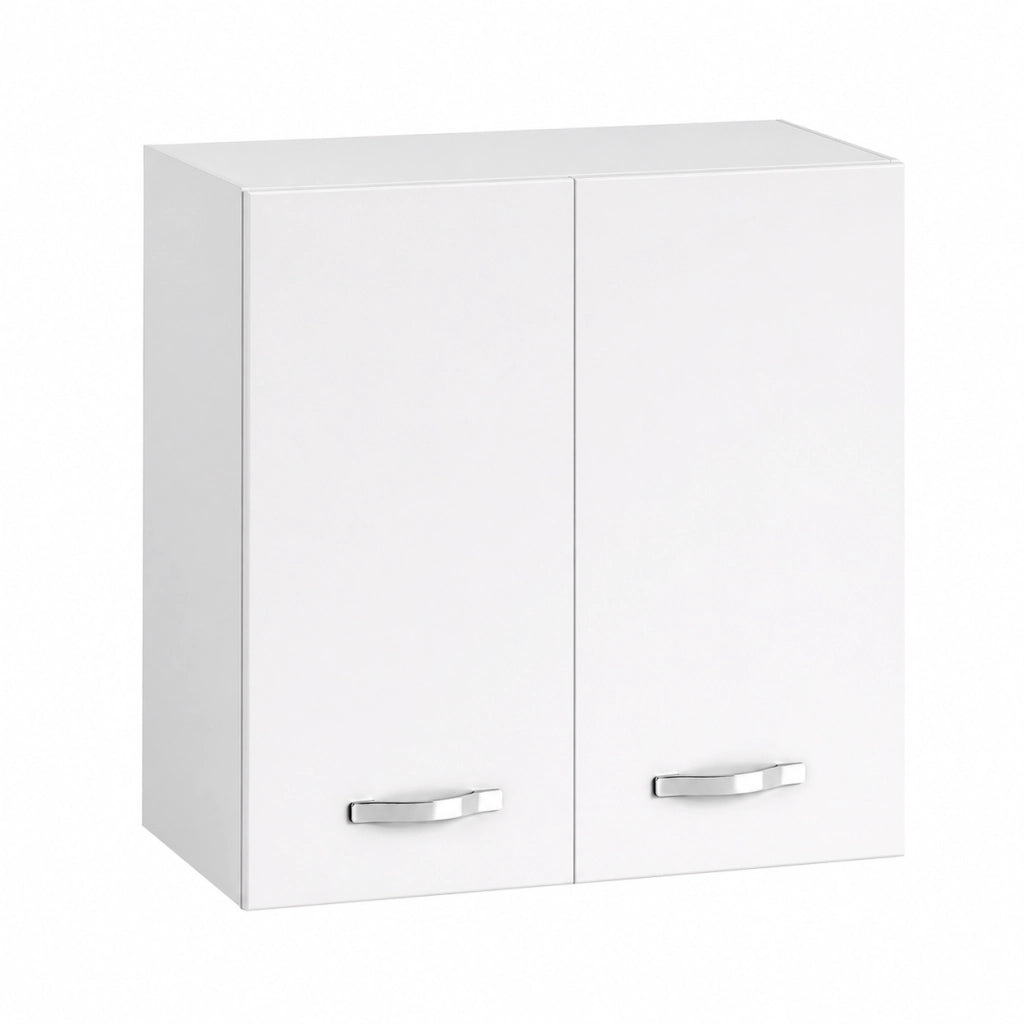 MOBILE PENSILE PER CUCINE COMPONIBILI L.80 x P.32 x H.72. - 2 ante - col. bianco  - LINEA AZZURRA