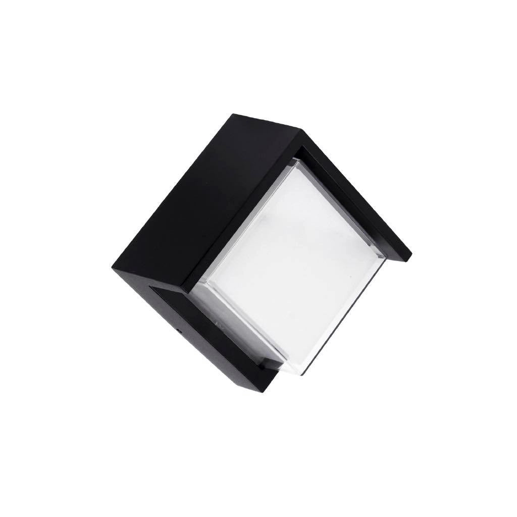 Applique da esterno e interno lampada moderna per parete muro IP65 faretto 15W luce bianca naturale 4200K impermeabile