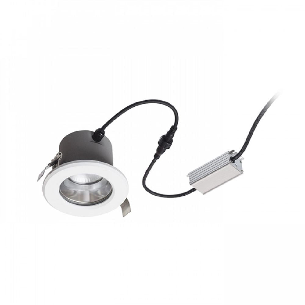 Faretto NAVY da incasso bianco 230V LED 15W 36° IP65 2700K
