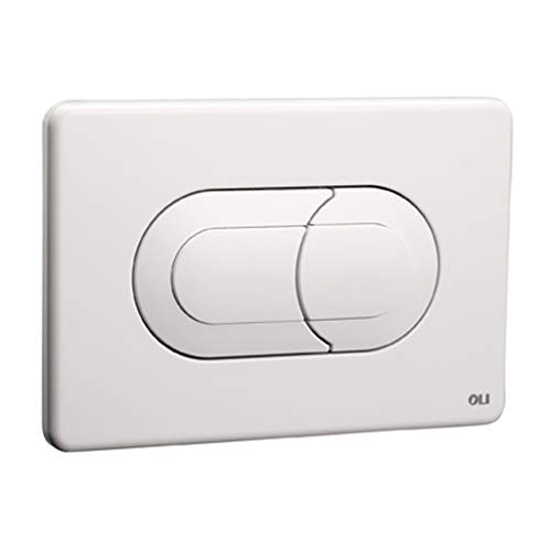 Placca di scarico incasso pneumatica bianca salina oli 0640081