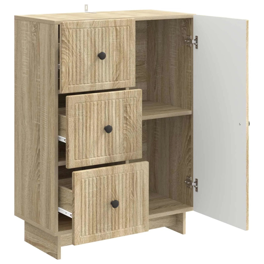 Credenza Rovere Sonoma 66 x 34,5 x 90 cm Legno ingegnerizzato 893937
