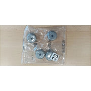 R PIEDINO X KIT CASSETTIERA 5C NOVA 77X40X107 BIANCA- 1,0 confezione