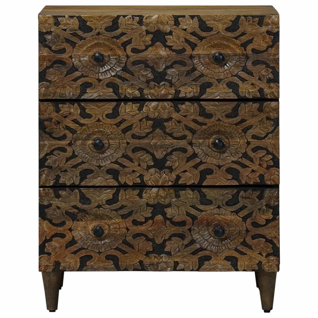 Credenza con Ripostiglio Marrone 60 x 33,5 x 75 cm